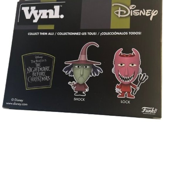 FunkoVYNL Tim Burton’s The Nightmare Before Christmas 2 Pack Lock&Shock Figures - Picture 4 of 5